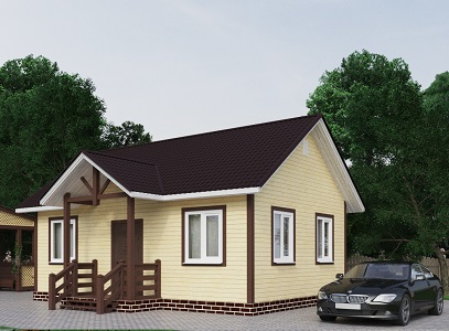 Купить дом 8 на 8 в Белой Калитве цена от 825309 руб