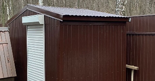 Сарай из металлопрофиля в Белой Калитве для дачи от Строй-Бкл  от 40756 рублей