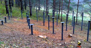 Свайный фундамент Белая Калитва. Заказать под ключ цена от 2038 руб